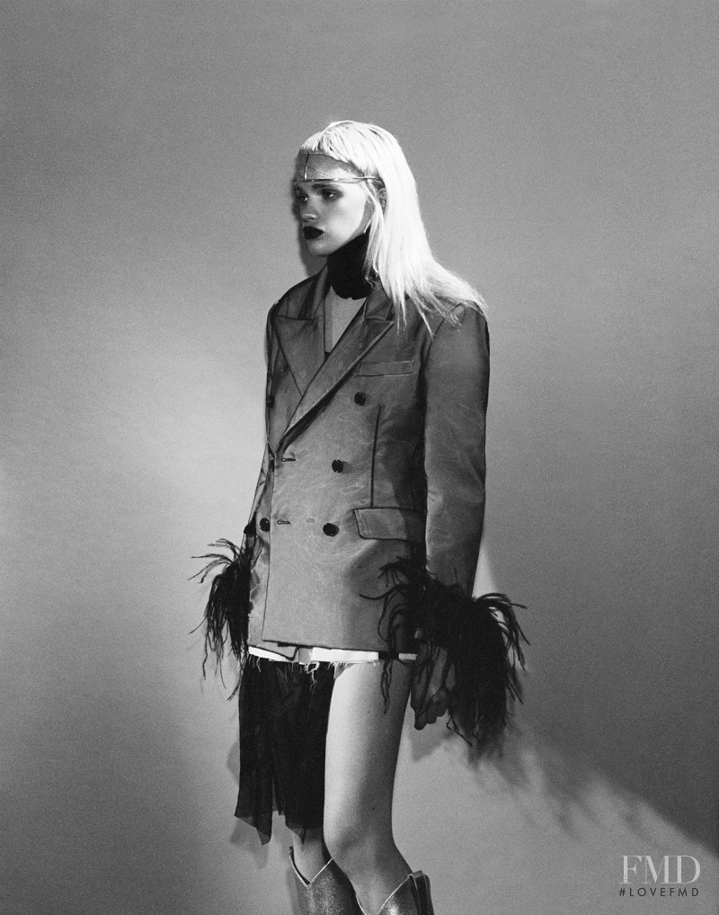 Stella Lucia featured in Maison Margiela, September 2017