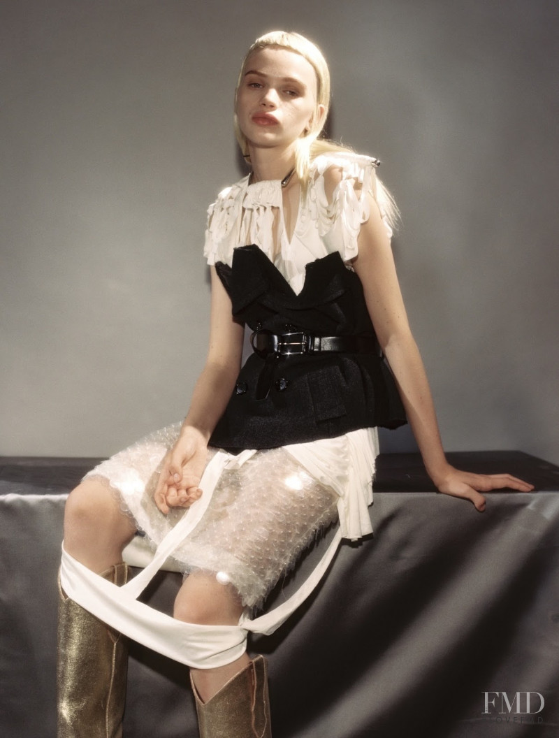 Stella Lucia featured in Maison Margiela, September 2017