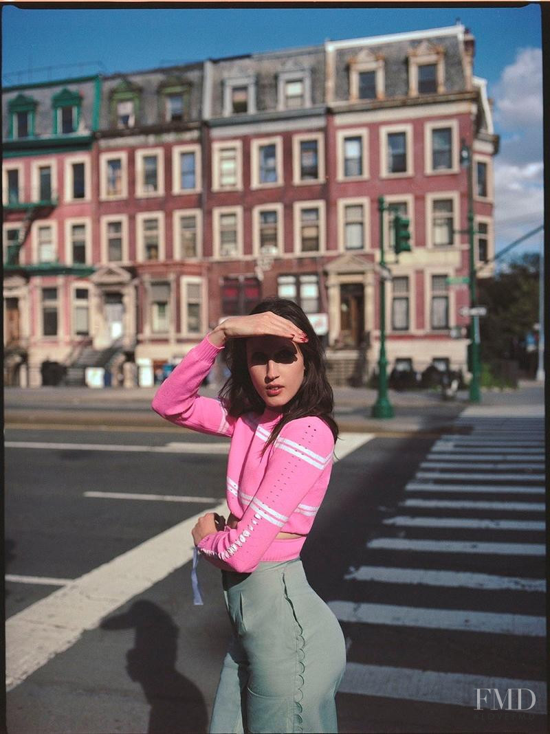 Anna Cleveland featured in The Best Fashion Show Is Definitely On The Street, June 2017
