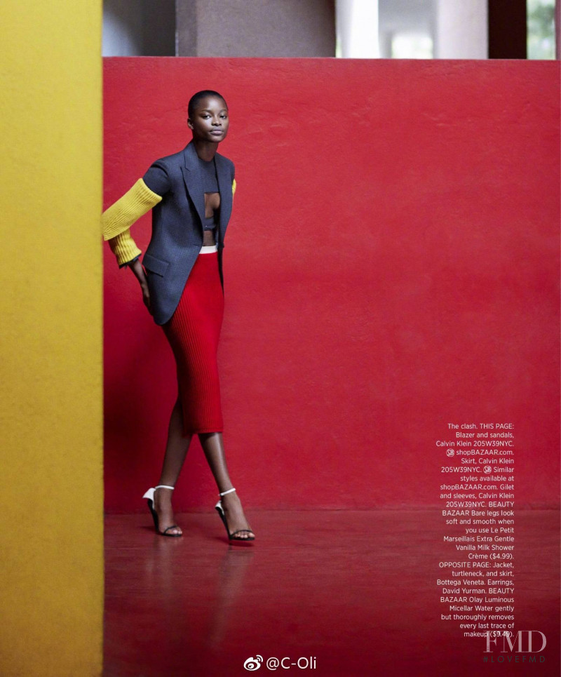 Mayowa Nicholas featured in Color Therapy, September 2017
