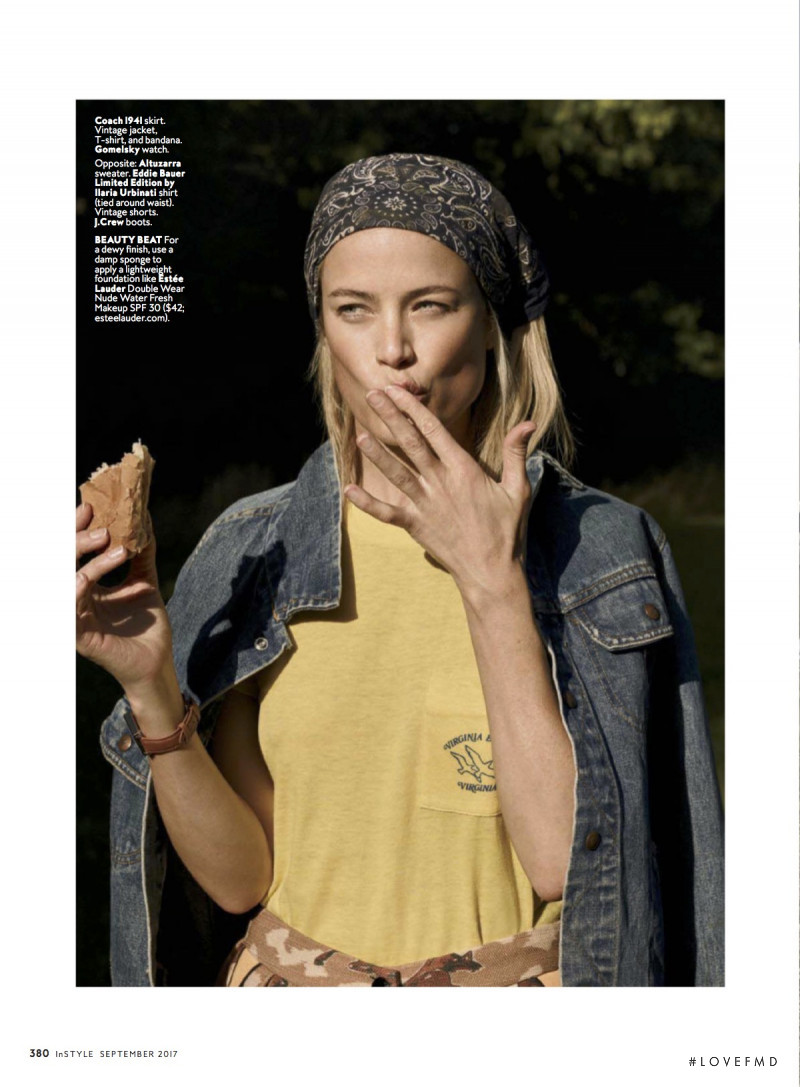 Carolyn Murphy featured in American Beauty, September 2017