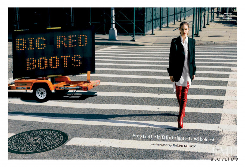 Laura Love featured in Big Red Boots, September 2017