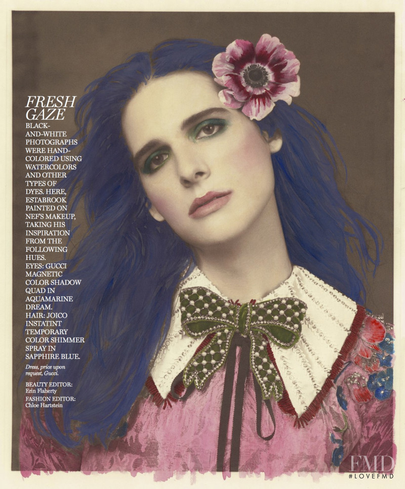 Hari Nef featured in Rare Vintage, September 2017