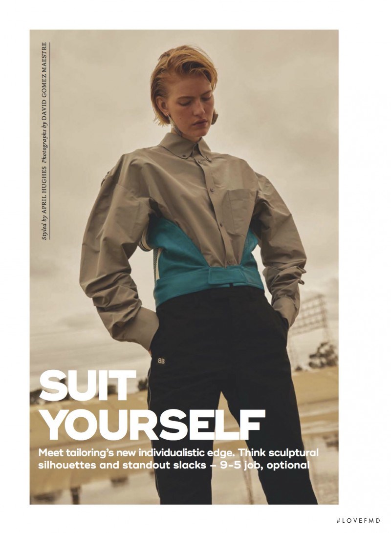 Louise Parker featured in Suit Yourself, September 2017