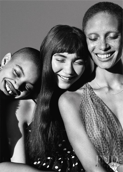 Adwoa Aboah featured in Alasdair\'s Girls, May 2017