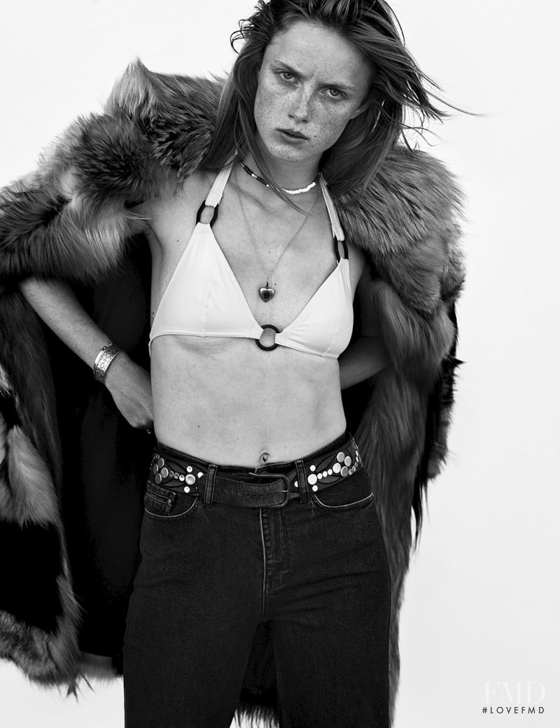 Rianne Van Rompaey featured in Land Of The Free, September 2017