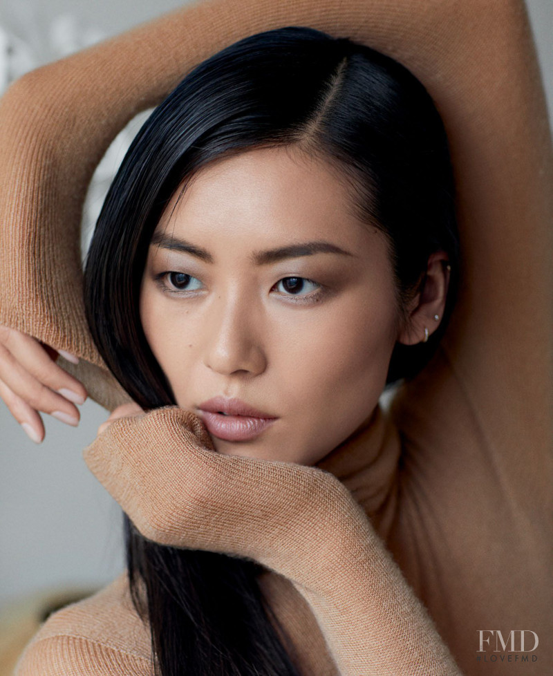 Liu Wen featured in Beneath Her Beauty, September 2017