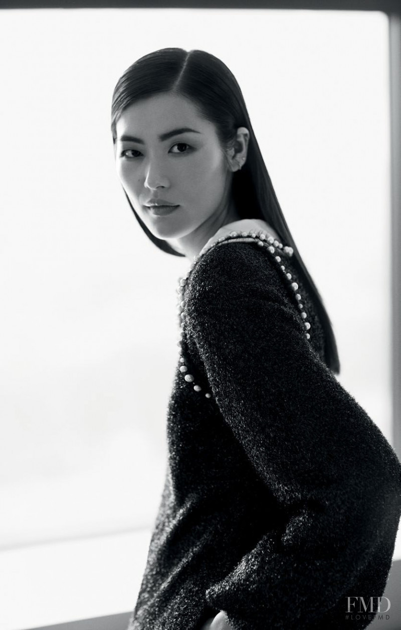 Liu Wen featured in Beneath Her Beauty, September 2017