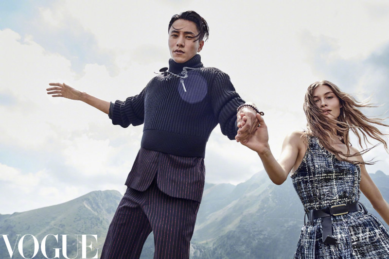 Grace Elizabeth featured in Grace Elizabeth & Chen Kun, October 2017