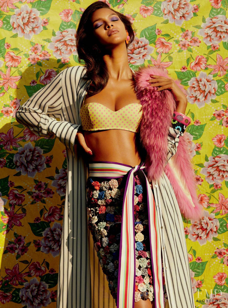 Lais Ribeiro featured in Chica Boom, September 2017