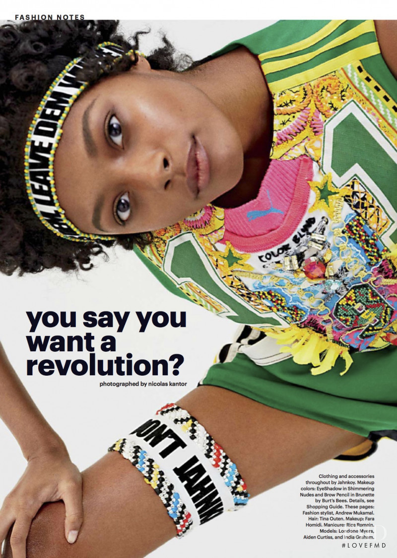 Londone Myers featured in You Say You Want a Revolution?, September 2017
