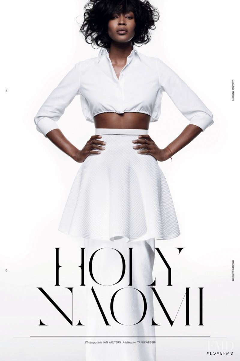 Naomi Campbell featured in Holy Naomi, May 2012