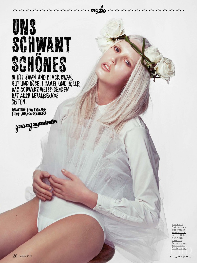 Cathrine Norgaard featured in Uns Schwant Schönes, December 2011