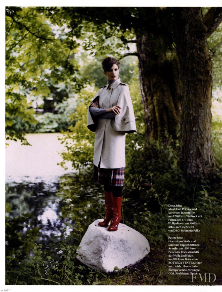 Marie Bartosova featured in Picknick & Picadilli, September 2008