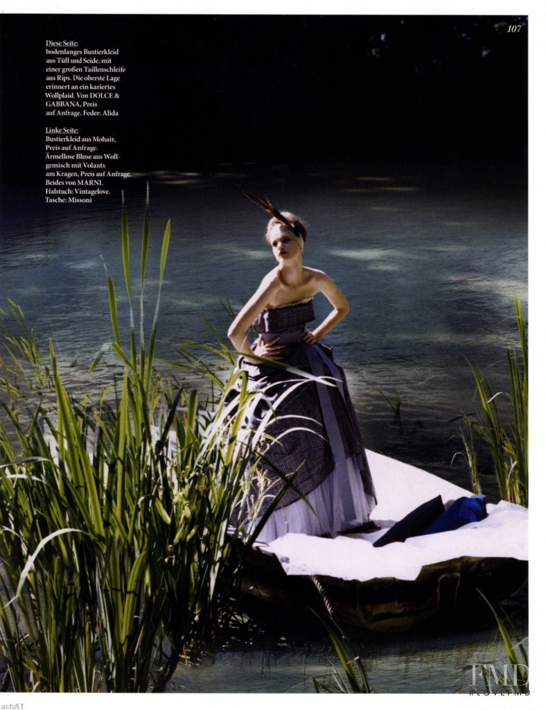 Marie Bartosova featured in Picknick & Picadilli, September 2008