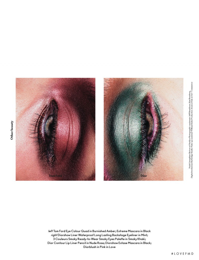 Josephine Skriver featured in Eye Palettes, September 2011