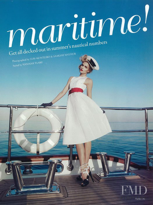 Katsia Domankova featured in It\'s maritime!, June 2010