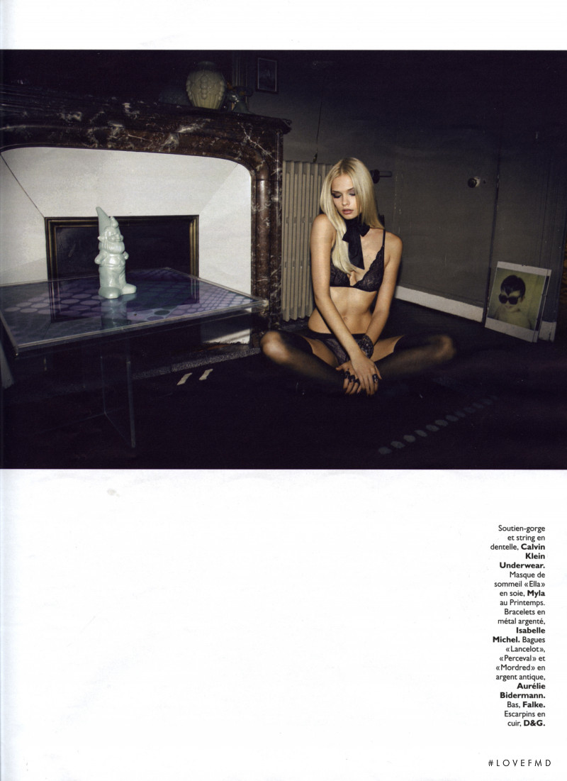 Katsia Domankova featured in Underwear, November 2010