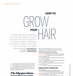 How To Grow Your Hair