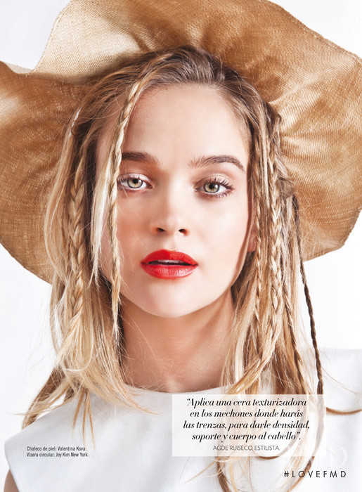 Rosie Tupper featured in Belleza, August 2014