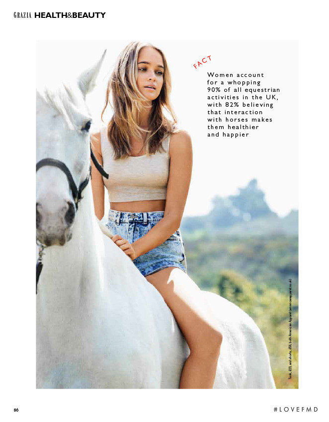 Rosie Tupper featured in Get Fresh, June 2014