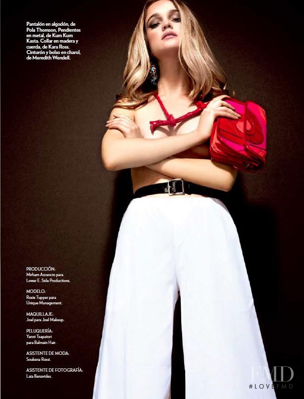 Rosie Tupper featured in Capri Chos, May 2013