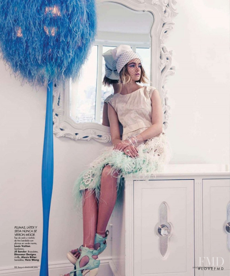 Rosie Tupper featured in Chic Pastel, July 2012