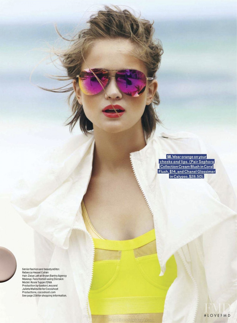 Rosie Tupper featured in 50 ways to be sexy this summer, June 2012