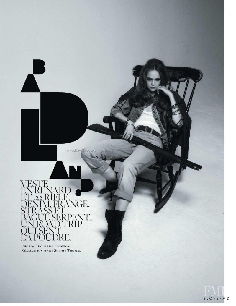 Rosie Tupper featured in Bad Lands, April 2010