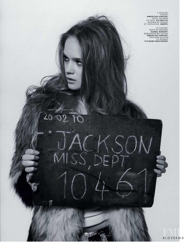 Rosie Tupper featured in Bad Lands, April 2010