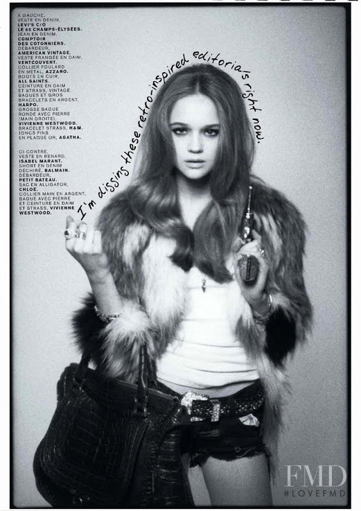 Rosie Tupper featured in Bad Lands, April 2010