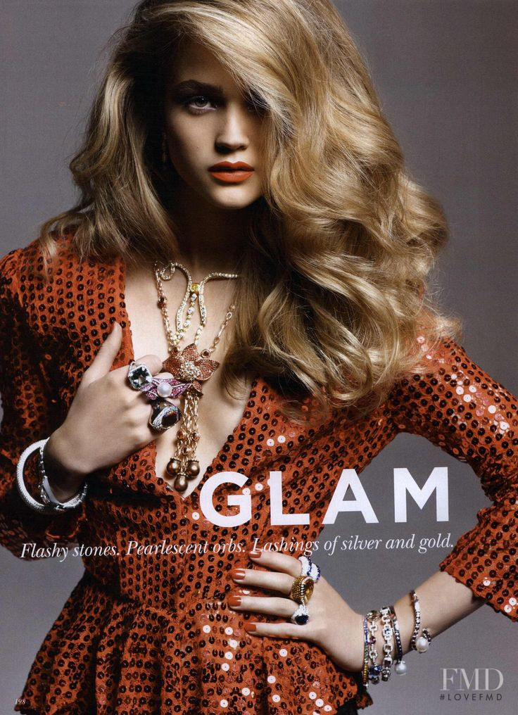 Rosie Tupper featured in Glam Slam, November 2010