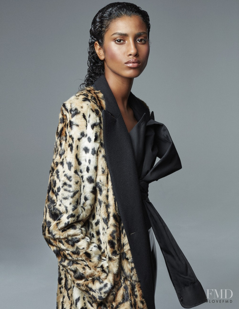 Imaan Hammam featured in The Art of Confidence, October 2017