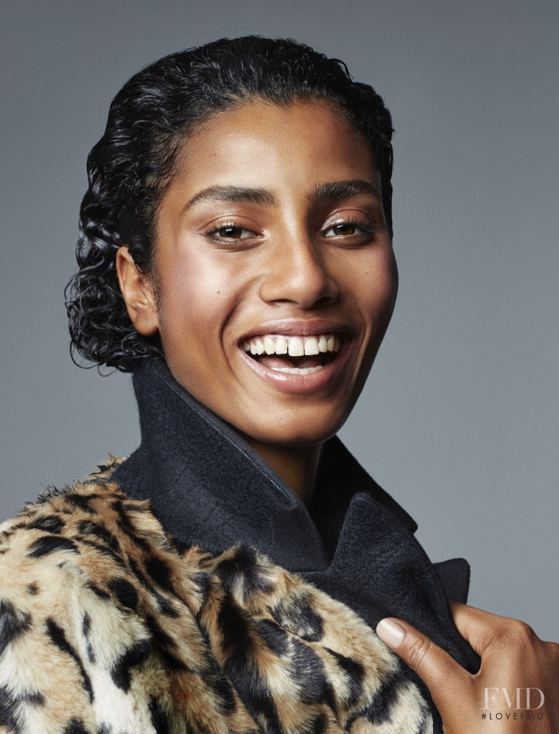 Imaan Hammam featured in The Art of Confidence, October 2017