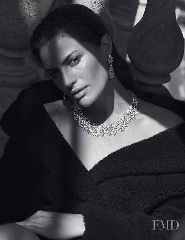 Cameron Russell featured in Envolée de Carats, October 2017