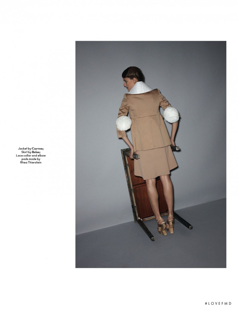 Constance Jablonski featured in Rising prop designer Rhea Thierstein, February 2011