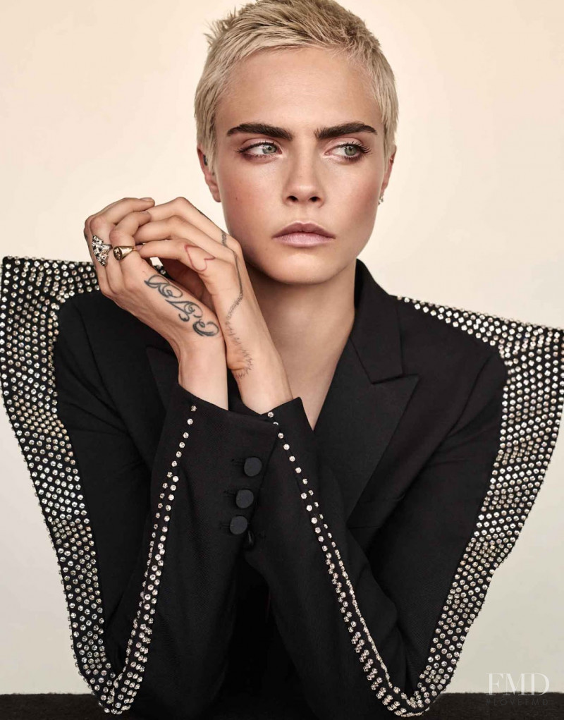 Cara Delevingne featured in All That Glitter, September 2017