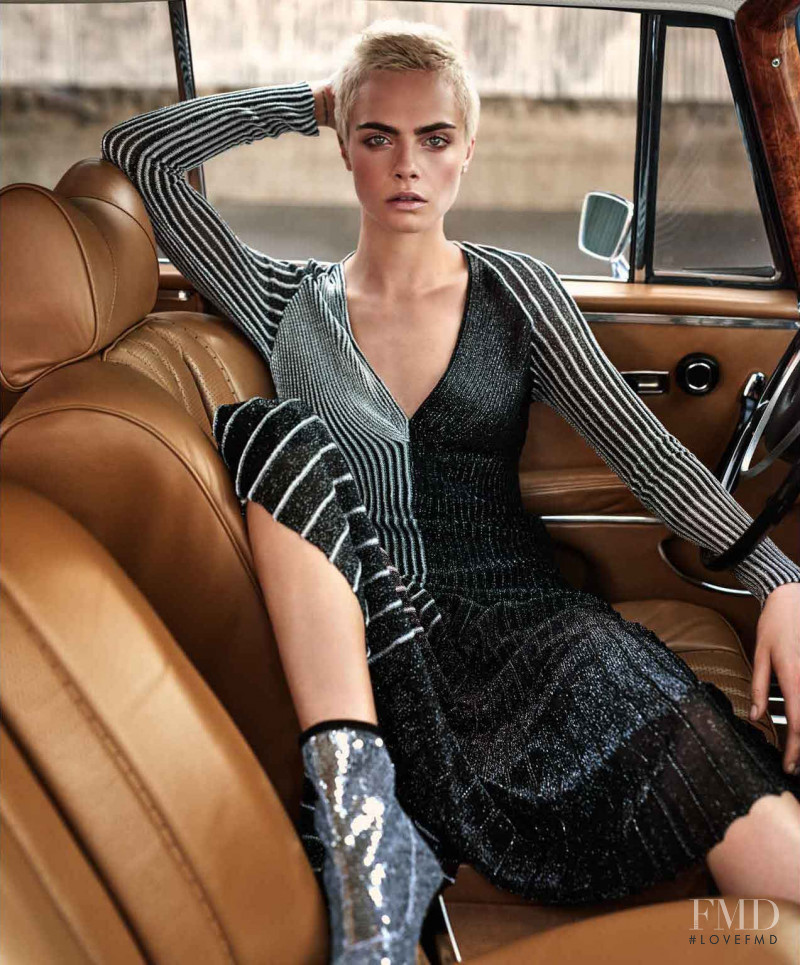 Cara Delevingne featured in All That Glitter, September 2017