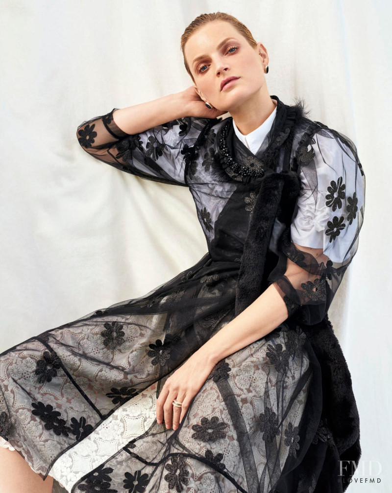 Guinevere van Seenus featured in Style Update: Sheer, October 2017