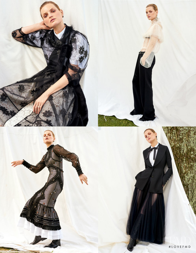 Guinevere van Seenus featured in Style Update: Sheer, October 2017