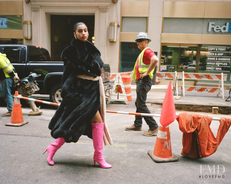 Imaan Hammam featured in Obsessions, September 2017