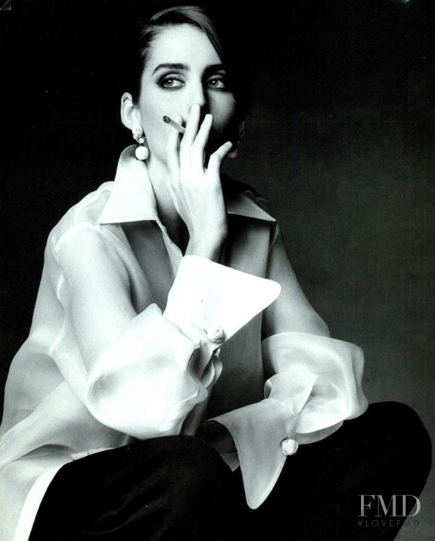 Cathy Fedoruk featured in bianco, February 1991