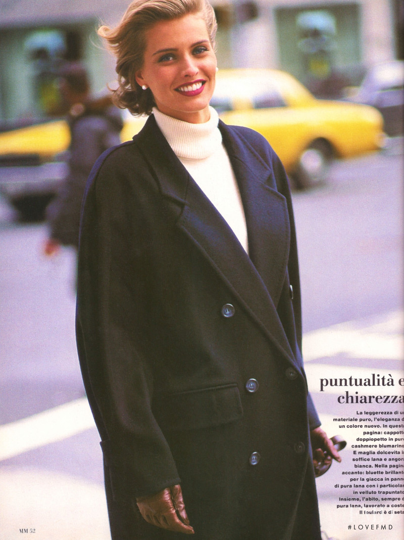 Cathy Fedoruk featured in Numeri Unici, September 1993