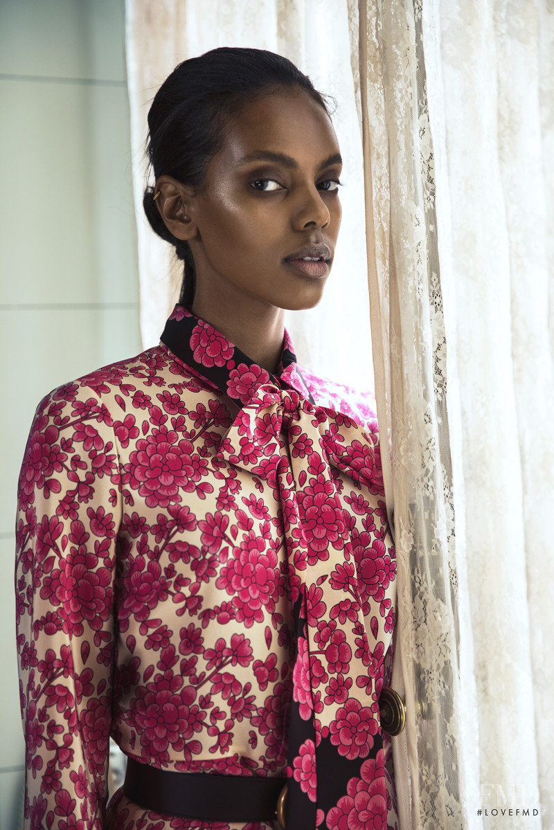 Grace Mahary featured in Fresh Approach To Fashion, April 2017