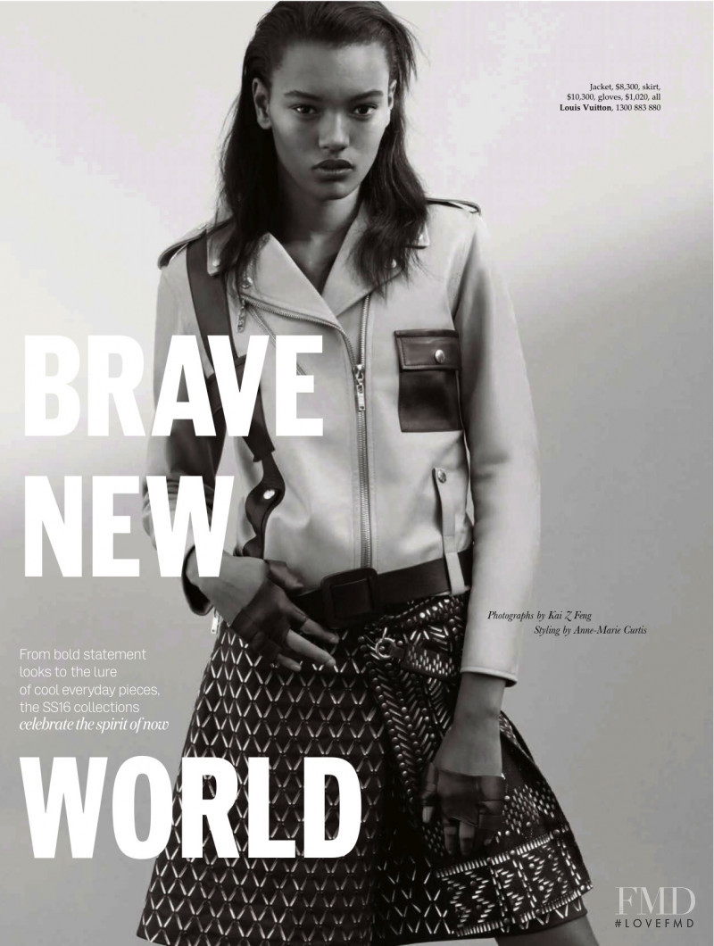 Lameka Fox featured in Brave New World, March 2016