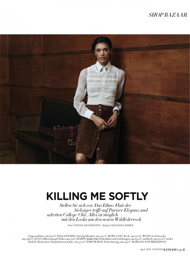 Frida Munting featured in Killing Me Softly, March 2016