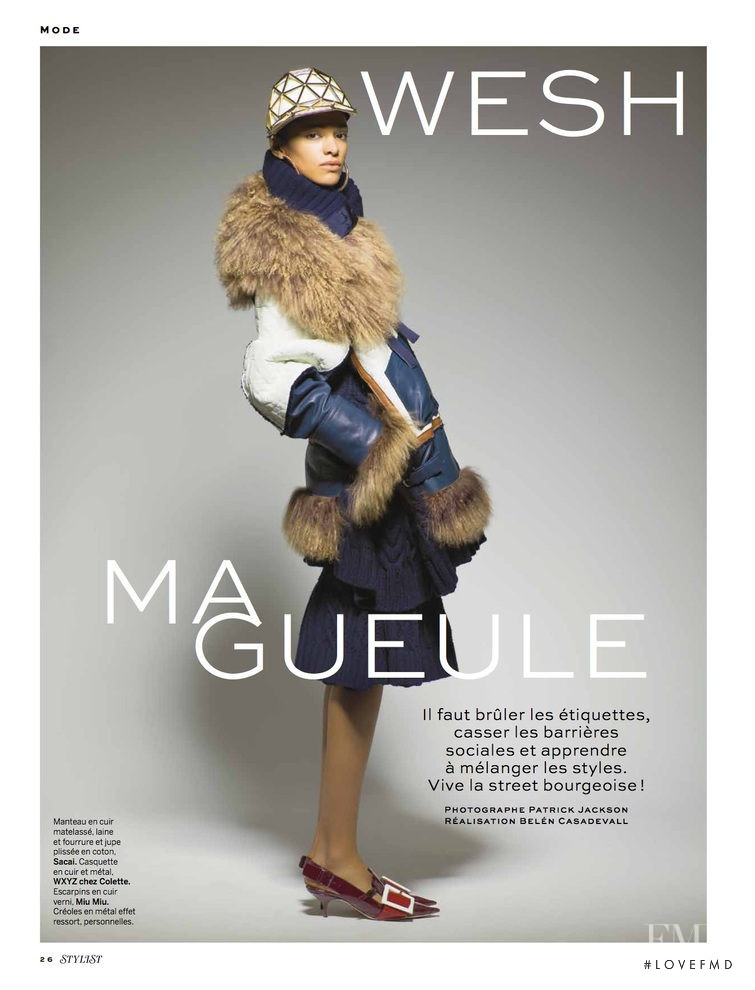 Frida Munting featured in Wesh Ma Gueule, November 2015