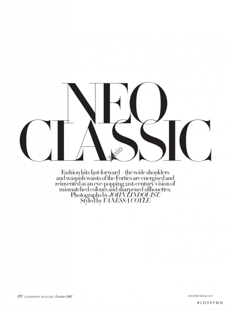 Neo Classic, October 2007