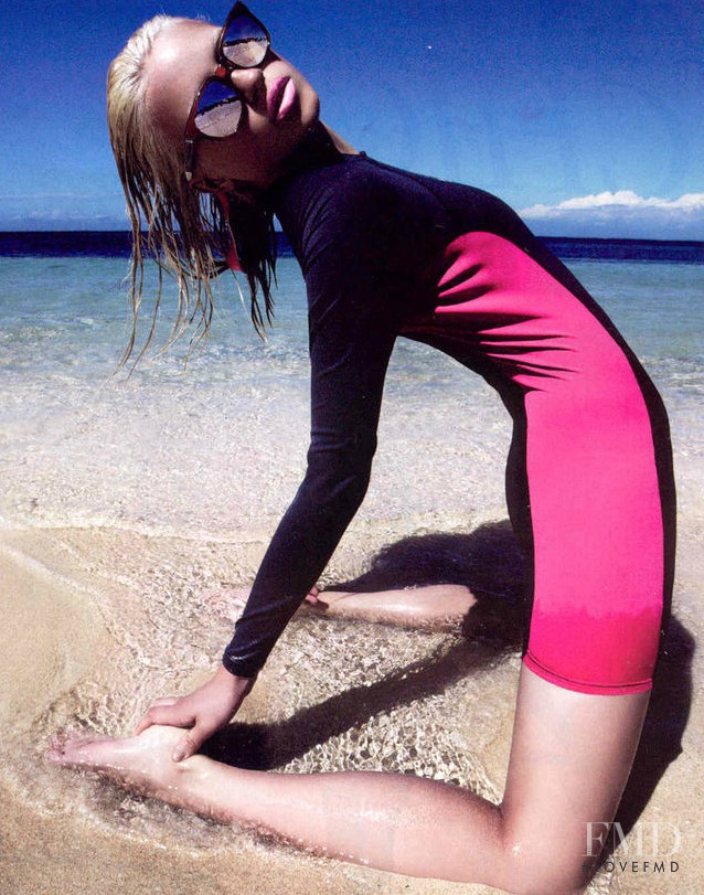 Anja Konstantinova featured in neon, January 2011