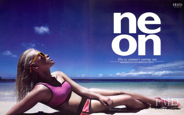 Anja Konstantinova featured in neon, January 2011